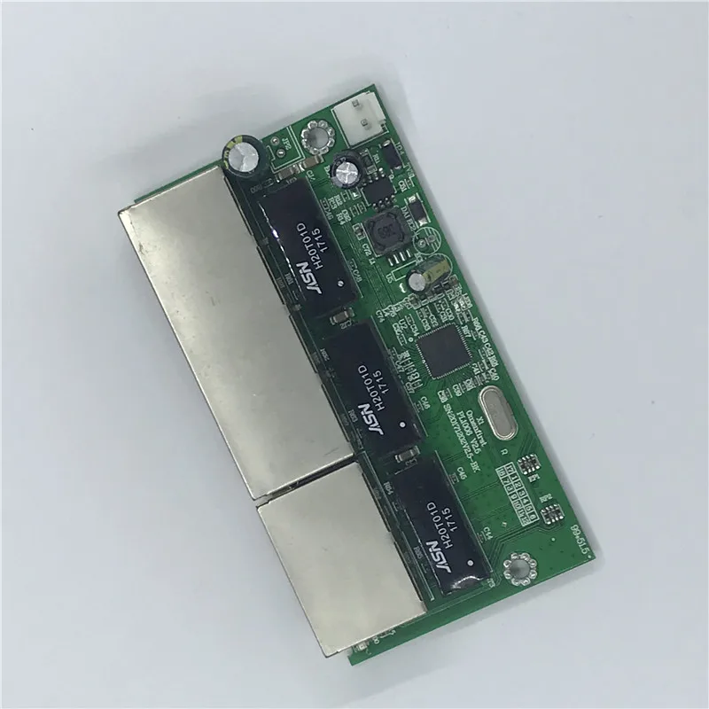 CCTV активный 6-портовый 10/100M PoE коммутатор Power Over Ethernet для системы POE IP-камер Настольные коммутаторы 2-портовый восходящий.