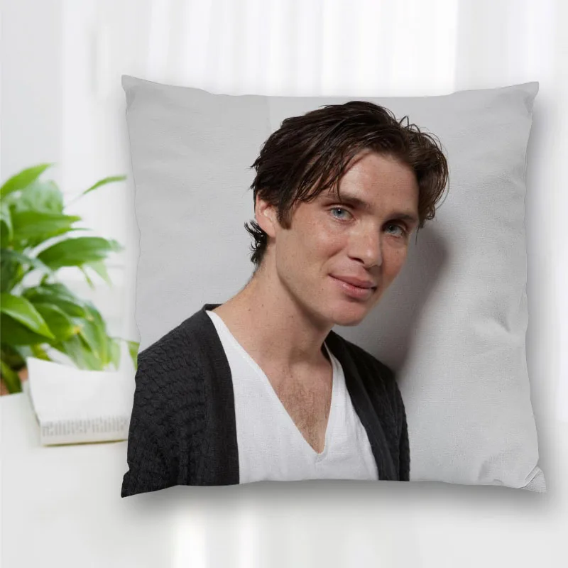 Новинка, Cillian, подушка с изображением Мёрфи-актера, Подушка на молнии для спальни, подушка для дивана, наволочка, подушка, наволочка