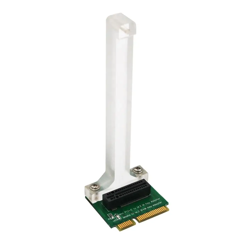

M.2 NGFF nvme SSD/ B + M ключ SATA bus SSD к Мини PCI-E адаптеру (вертикальная установка) для 2280 типа SSD Поддержка M.2 SATA bus B + M