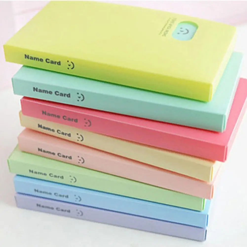 

Portable 120 Pockets Scrapbooking Photo Name Card Photocard Album ID Holder