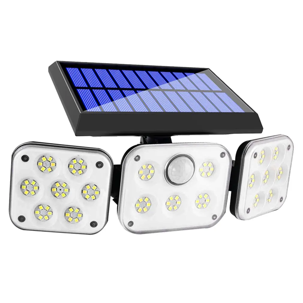 

Led Double Head Garden Light Household Solar Human Body Induction Light Waterproof Street Solar Light