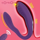 Беспроводной U-образный силиконовый вибратор, взрослые игрушки для пар, подзарядка от USB, фаллоимитатор для стимуляции точки G, вибраторы, интимная игрушка для женщин