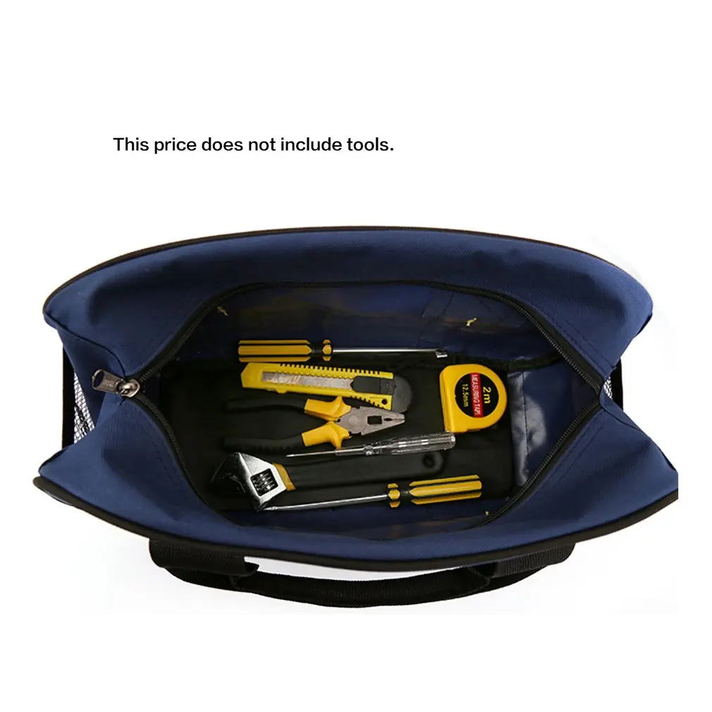 

Large Capacity Tool Bags Handbag Waterproof wear-resistant scratch resistant Electrician Bag Plastic Bottom Oblique Bag
