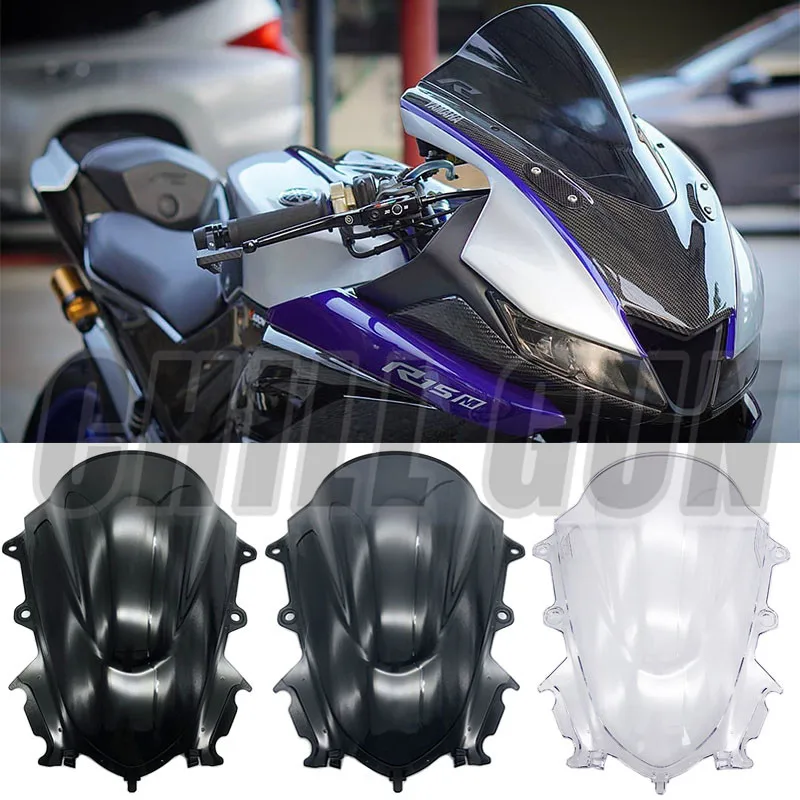 Мотоциклетное ветровое стекло Дефлектор козырек Viser для YAMAHA YZF R15 V3.0 2017 2018 2019 V3 17