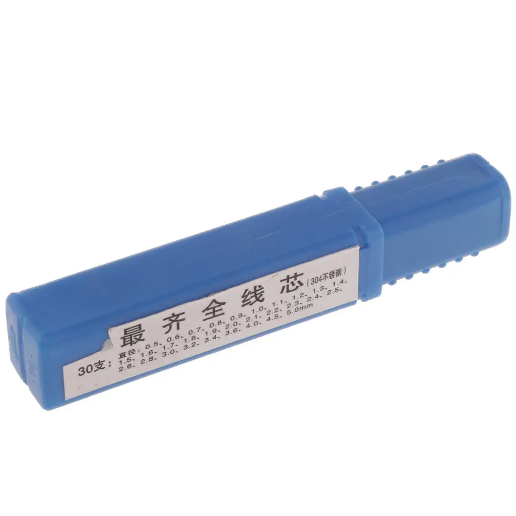 30 вариантов набор инструментов для намотки проволоки из нержавеющей стали |