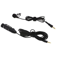 hands free clip on lapel microphone with omnidirectional condenser for recording camera phone jr deals