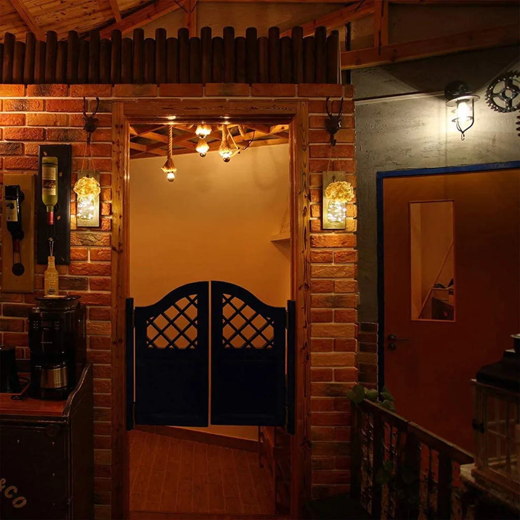 50 #2 шт. Домашнее Ретро украшение на стену световая лента Шелковый цветок