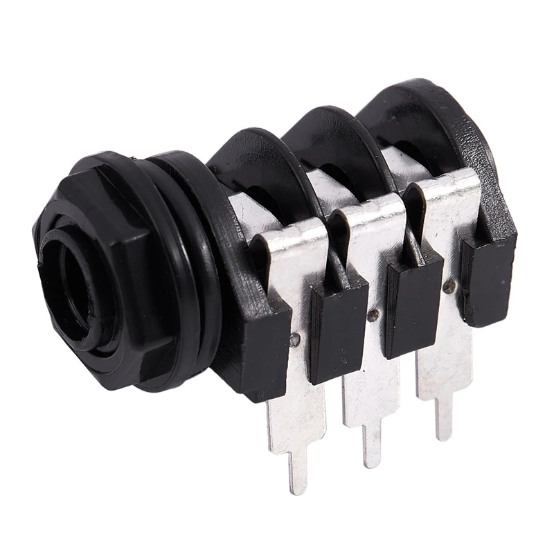 1/4 &quot6 5 мм стерео звуковая плата Панель Крепление разъем для наушников 6 Pin |