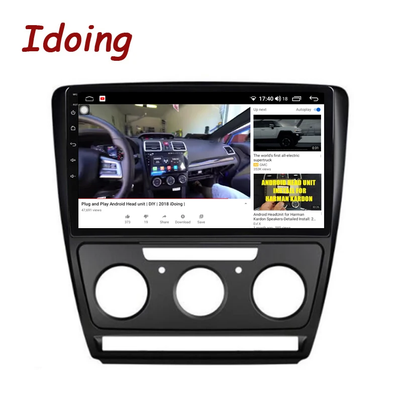 Idoing Android Head Unit Plug dan 