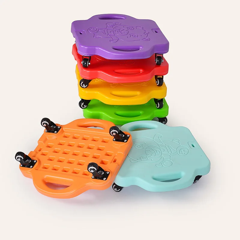 Четырехколесный скутер пластиковые бесшумные колеса спортивные игрушки для