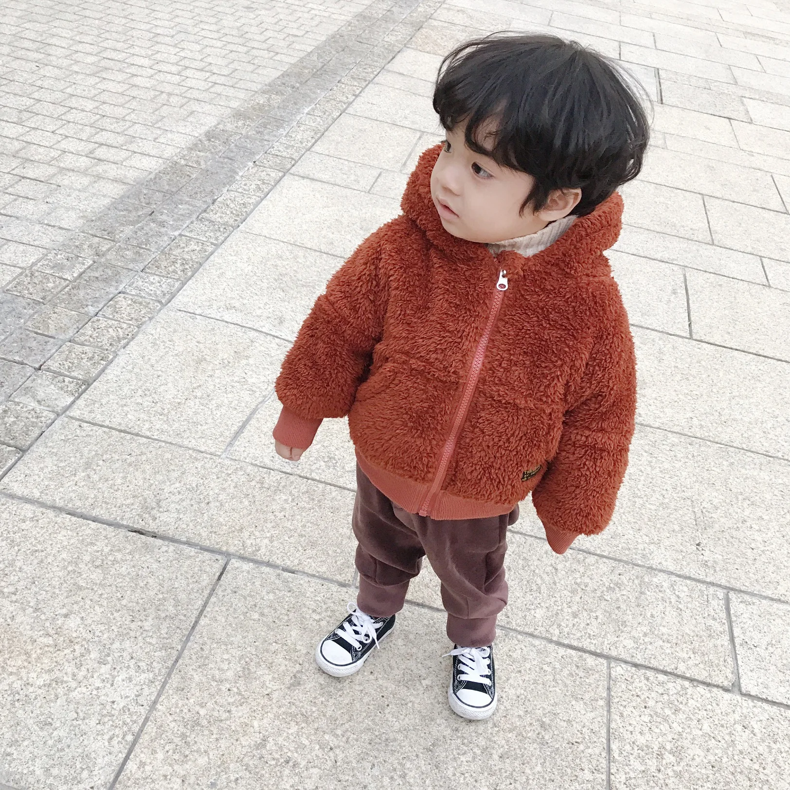 Новая зимняя куртка для мальчиков и девочек двухцветная Детская с надписями