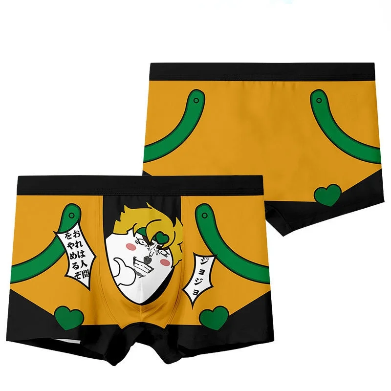 Крутые аниме-трусы для косплея по оптовой цене забавное нижнее белье с