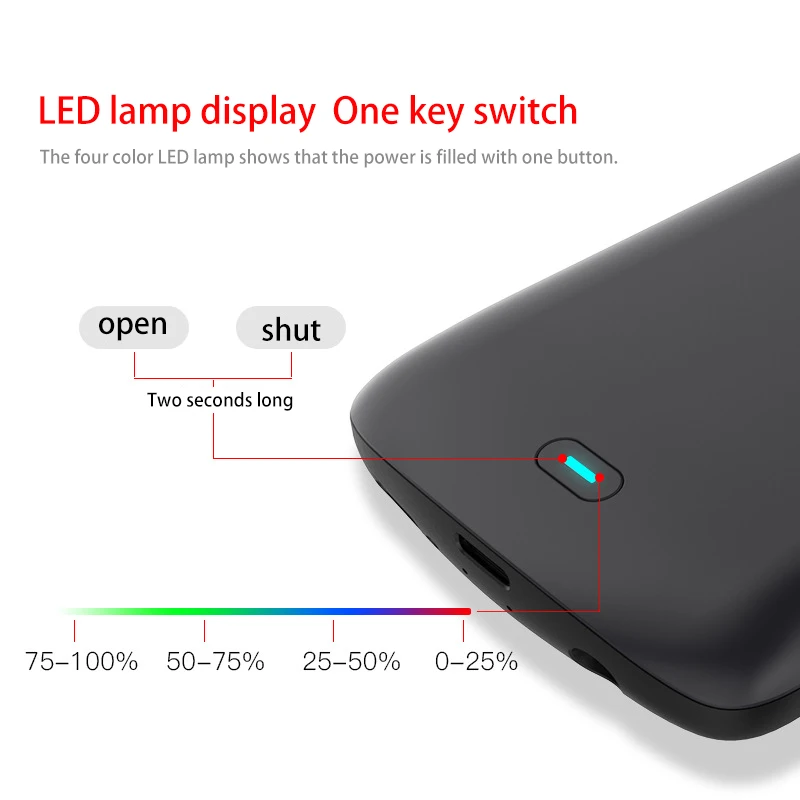4700/5200mA Battery Case For Samsung Galaxy S9 Plus Portable External Power Bank Charger S 9 plus Cover | Мобильные телефоны и