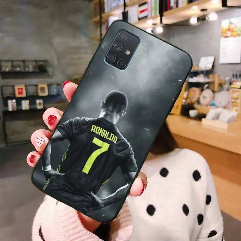 

USAKPGRT CR7 Cristiano Ronaldo Customer Phone Case For Samsung Galaxy A21S A01 A11 A31 A81 A10 A20E A30 A40 A50 A70 A80 A71 A51