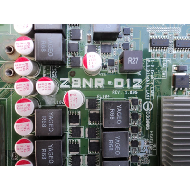 Оригинальная Серверная материнская плата для ASUS Z8NR-D12 Intel 5500 Socket LGA 1366 DDR3 X58 X58M |