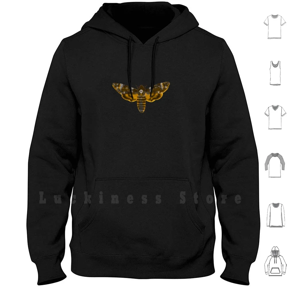 Мертвая голова Hawkmoth с длинными рукавами для девочек детская толстовка смерть S
