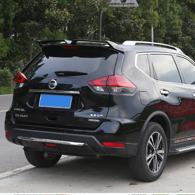 Стайлинг автомобиля неокрашенный спойлер из АБС пластика на заднюю крышу