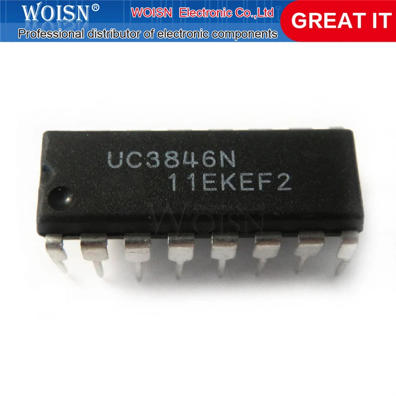 1 шт./лот UC3846N UC3846 3846 DIP-16 новый оригинальный в наличии | Электронные компоненты и