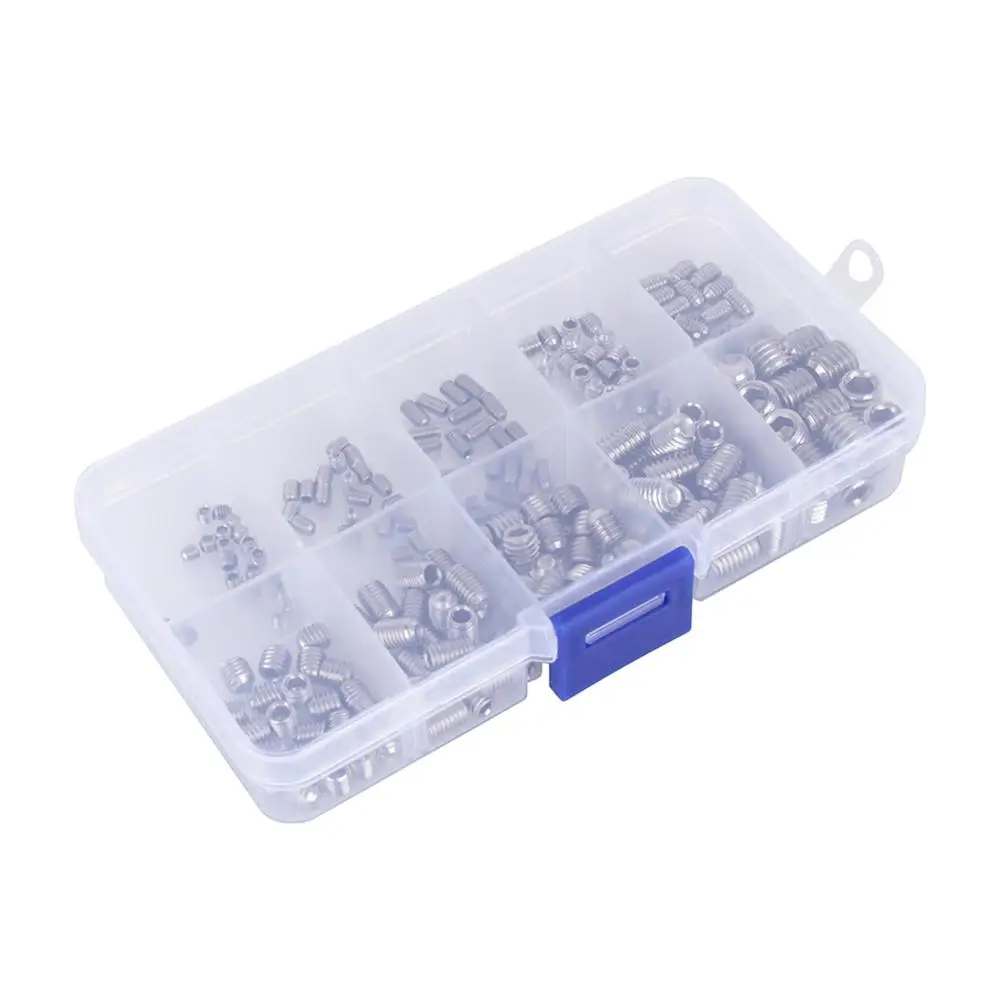 200 шт./компл. Из нержавеющого стали для дерева Винты шестигранного главы гнездо