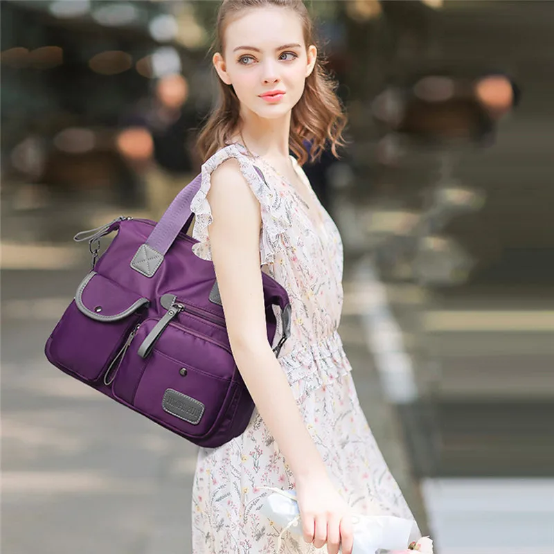

Women Messenger Bags Nylon Waterproof Women Handbag Female Daily Shoulder Bag Ladies Crossbody Bags Mummy Bag