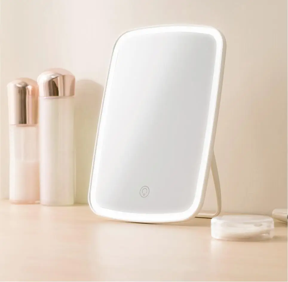 Xiaomi Mijia световое кольцо зеркало с подсветкой xiaomi Lifesmart зеркальное кольцо для макияжа с подсветкой умный продукт Led портативное складное зеркало для дома настольное зеркало