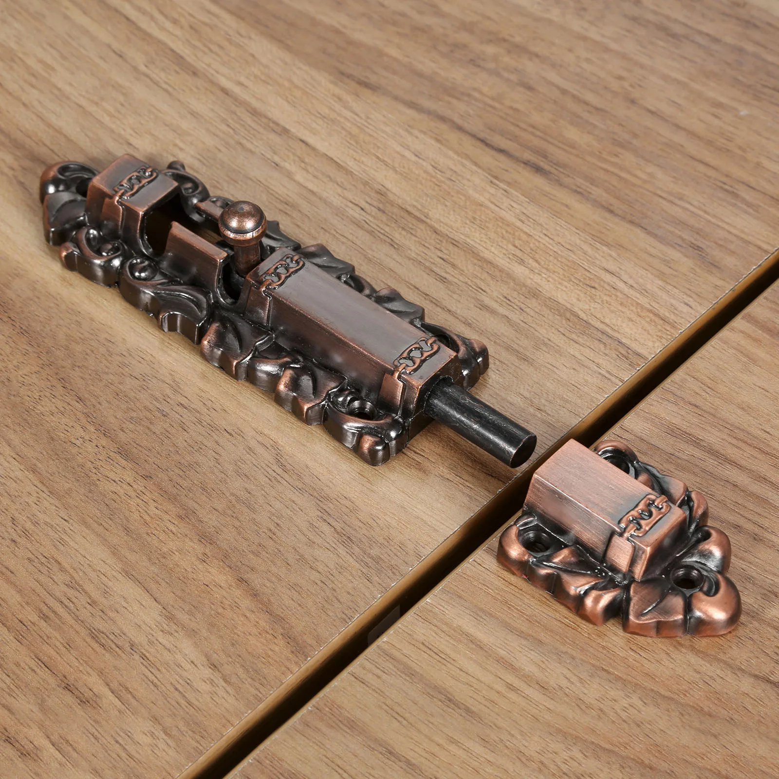 1 шт. античный дверной болт из сплава бронза/красная медь защелка для ворот