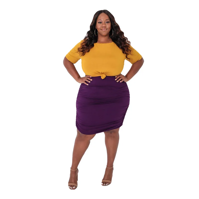 Two Piece Set Women Skirt Plus Size 5XL 4XL 3XL Summer 2021 Top and Pleated Skirt Set Kleid Sets Ternos Vestido Sukienka Zestawy
Two Piece Set Women Skirt Plus Size 5XL 4XL 3XL Summer 2021 Top and Pleated Skirt Set Kleid Sets Ternos Vestido Sukienka Zestawy