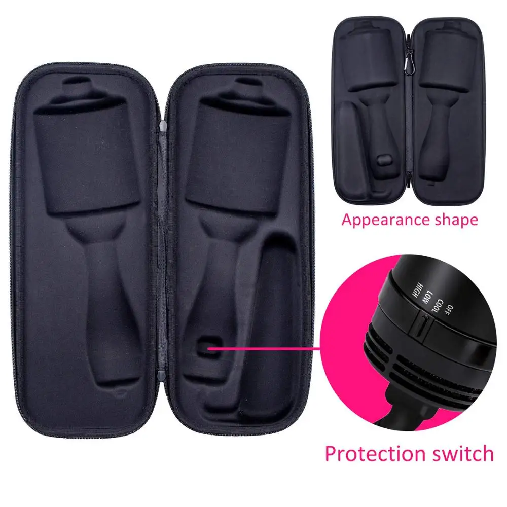 Новинка 2021 жесткий портативный дорожный Чехол из ЭВА для Revlon одношаговый фен