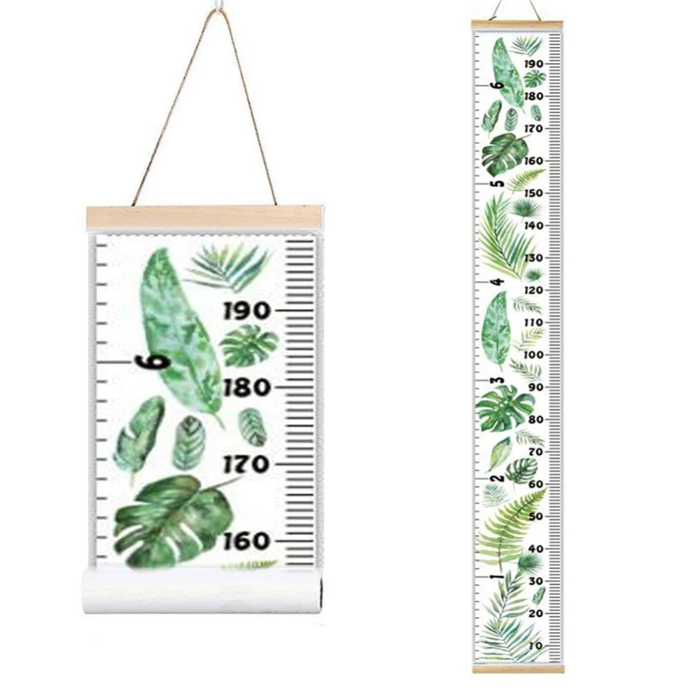 Креативная Горячая продажа Детская Съемная диаграмма роста высоты висячая