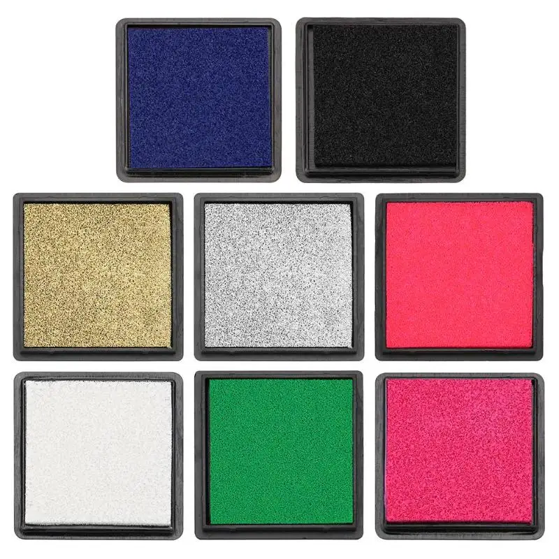 Квадратная Inkpad для скрапбукинга сделай сам с отпечатком пальца карточка бумаги