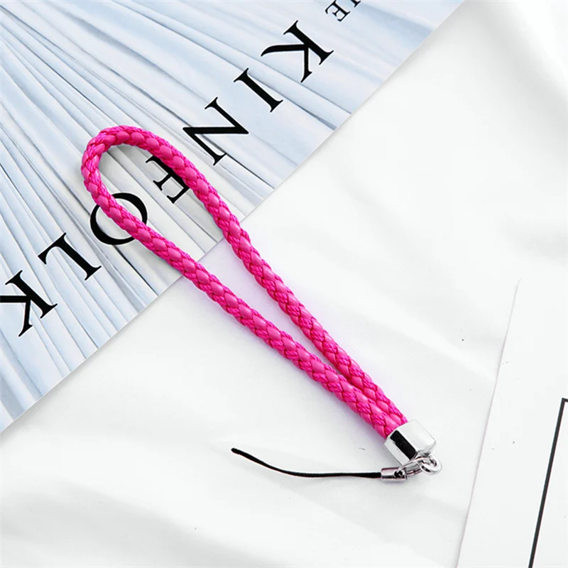 

Short Hand Phone Holder Grip for Xiaomi/Huawei/Samsung Universal Neck Wrist Straps Lanyards for Keys Multi-function