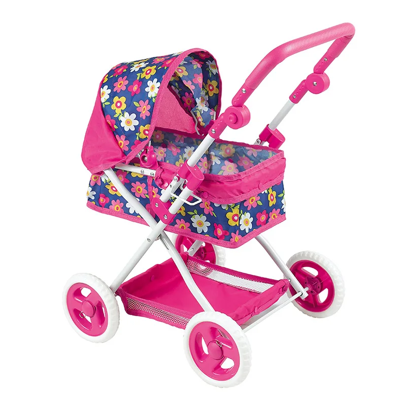 Детская прогулочная коляска, Симпатичная игрушечная коляска для малышей, игрушечная коляска, имитационная коляска от AliExpress RU&CIS NEW