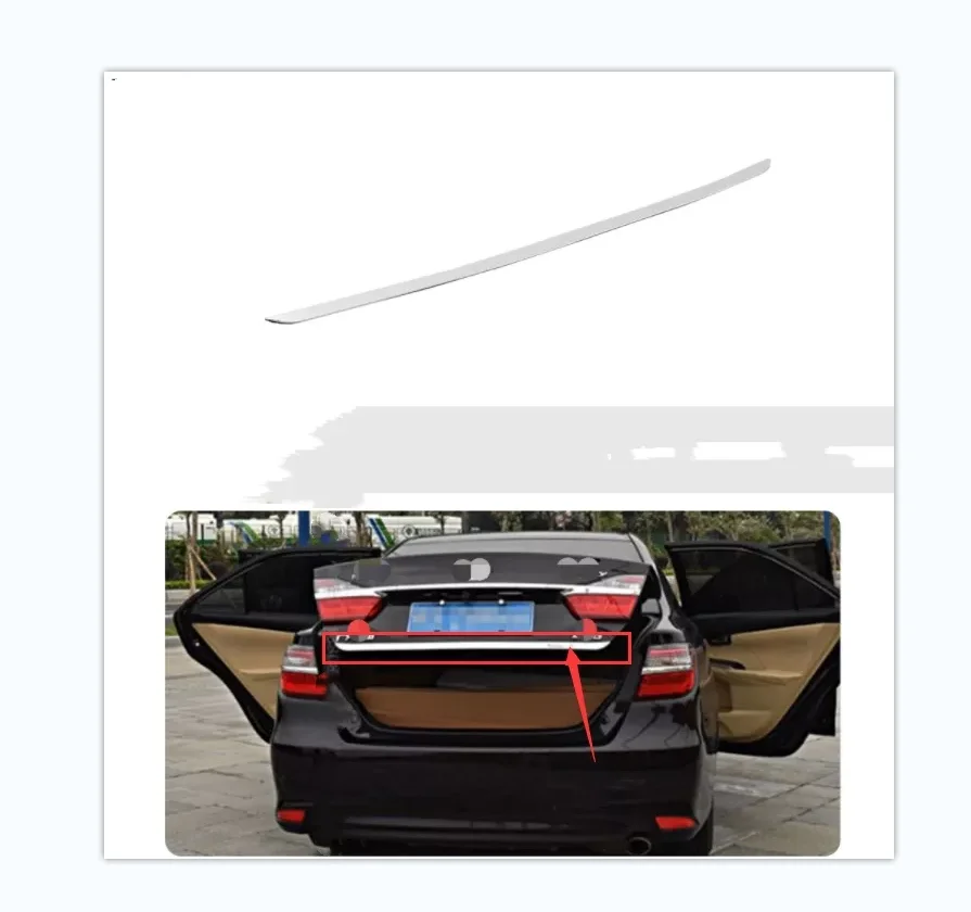 Для Toyota Camry 2015 2016 2017 Высококачественная задняя дверь из нержавеющей стали нижняя