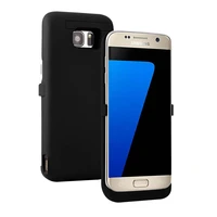 s7 battery case for samsung galaxy s7 edge charging case backup power bank battery charger stand back cover 5000mah