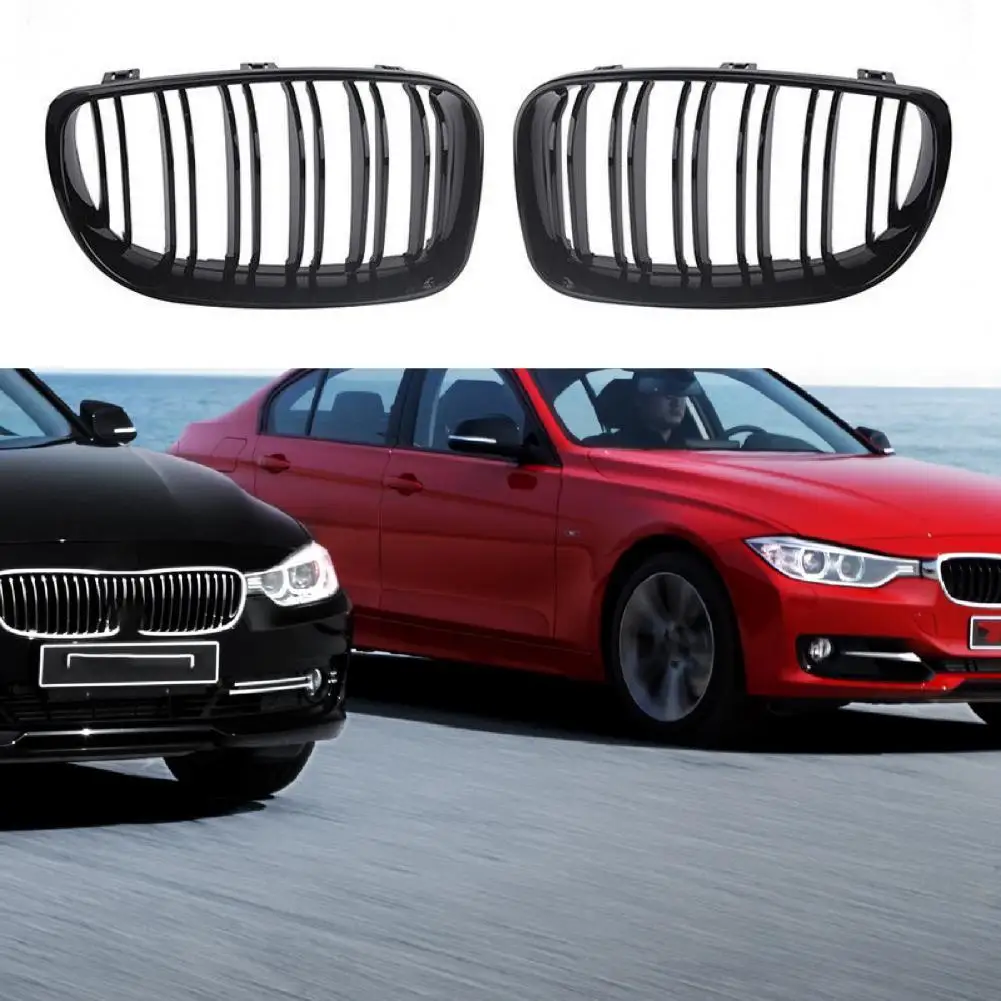 

Grille High Strength Black 2Pcs No Fading Gloss 51137166439/51137322209/51137354949/51137166440/51137322210/51137354950 Front Gr