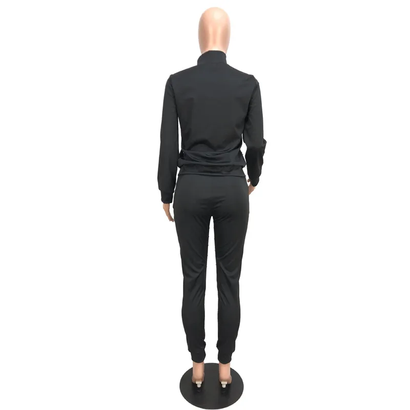 Женский Повседневный Спортивный костюм с жемчужными бусинами комплект из 2