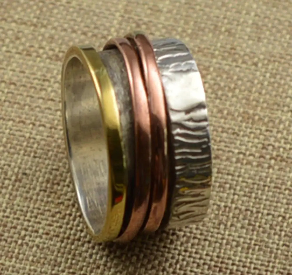 

Кольцо с двумя мелодиями из стерлингового серебра 925 пробы, размер: 8 , AR4313