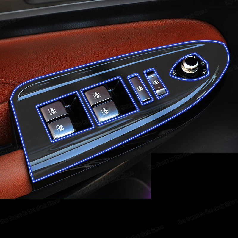 

Lsrtw2017 TPU Car dashboard gps sticker navigation screen gear lcd Protective Film for Changan cs95 2017 2018 2019 2020 2021