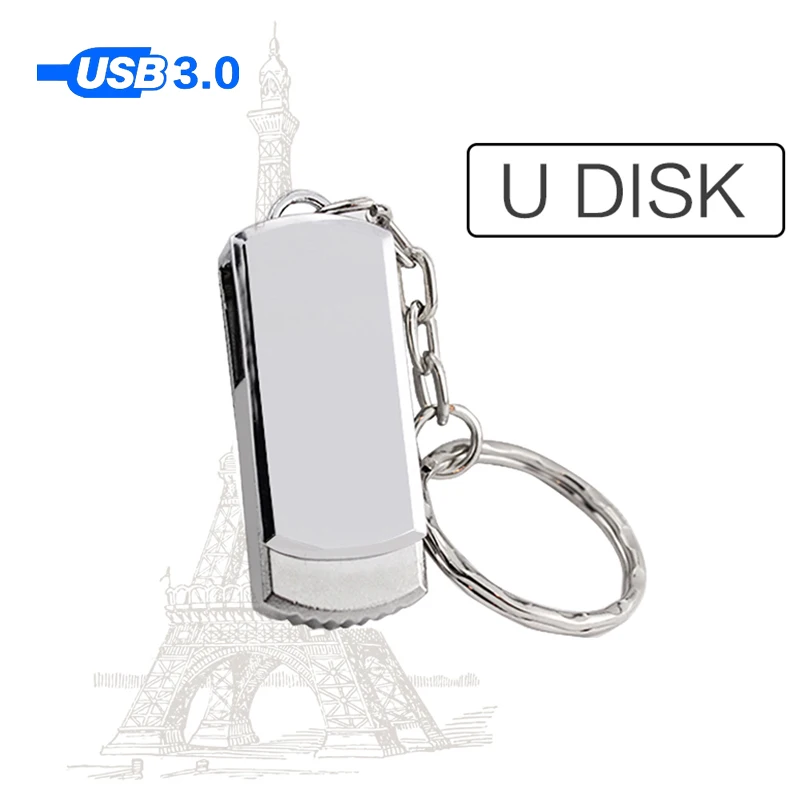 Большая рекламная акция USB 3 0 8 ГБ 16 32 64 128 256 водонепроницаемый металлический флеш