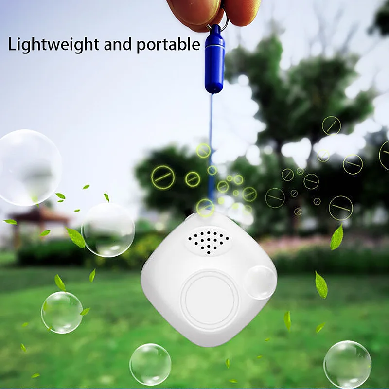 

EAS-Air Purifier, Mini Portable Home Portable Car Oxygen Bar Wearable Negative Ion Air Purifier (2 Pack)