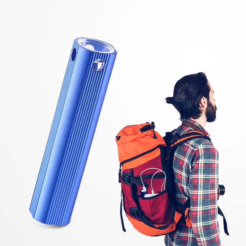 Ультра Мощная перезаряжаемая usb светодиодная вспышка светильник power bank флэш-светильник тактический светодиодный фонарь Карманный фонарь Мини-Прогулка лампы