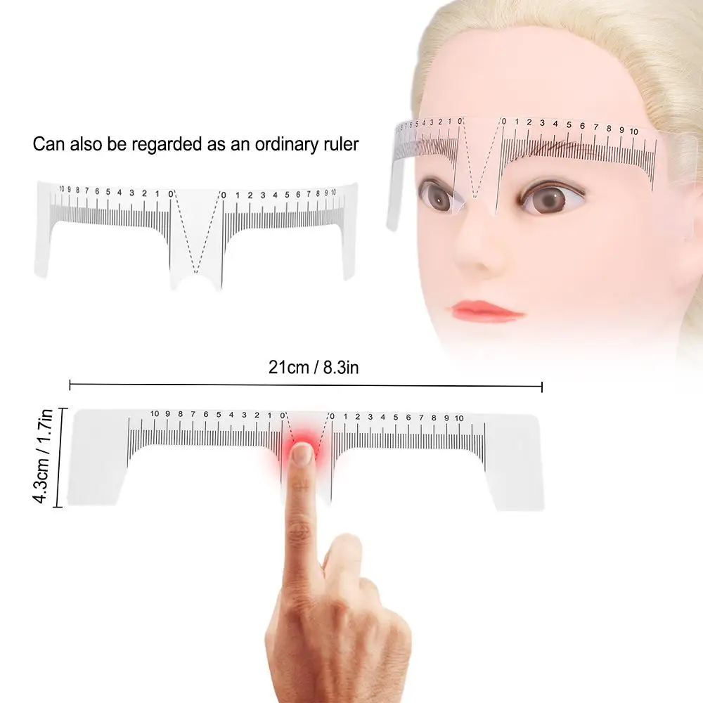 BearPaw 100% Новый многоразовый микроблейдинг для макияжа бровей измерительная