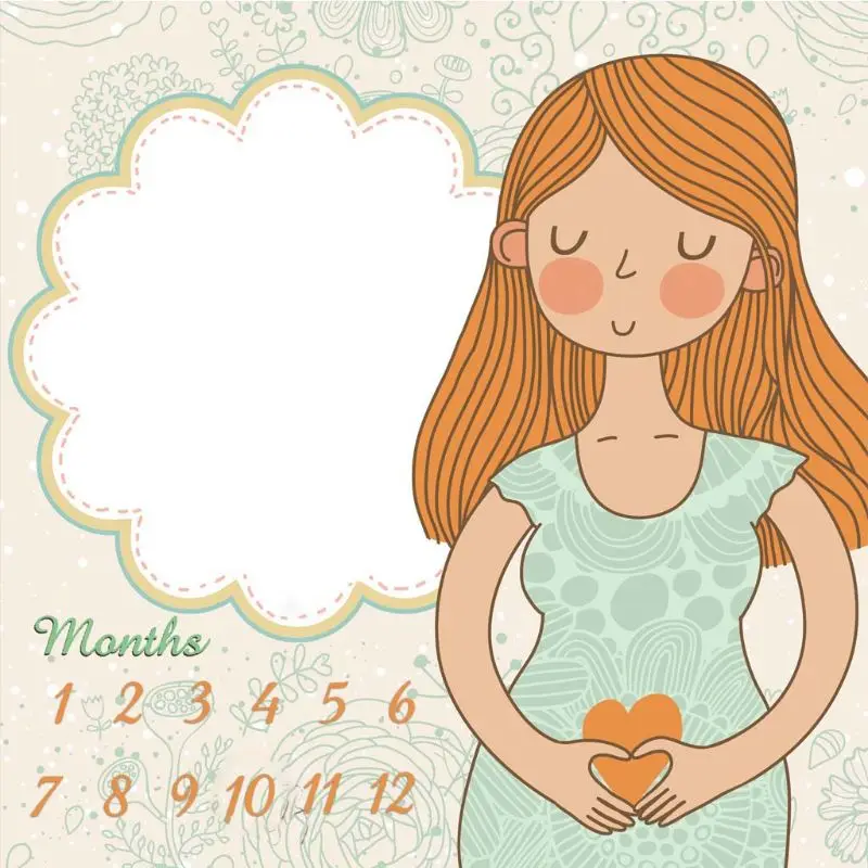 Новое Детское одеяло для фотосъемки новорожденных с рисунком