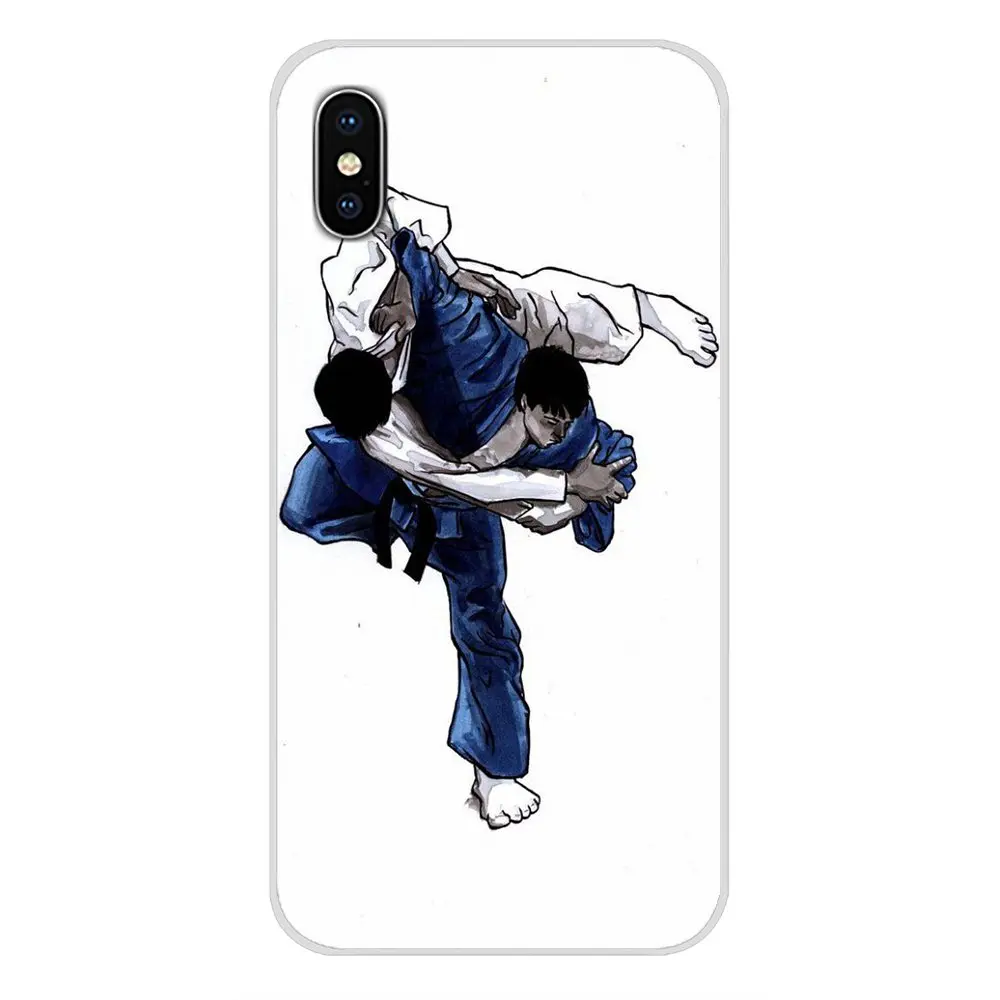 Аксессуары чехол для телефона Чехлы джудо тхэквондо Samsung Galaxy S2 S3 S4 S5 Mini S6 S7 Edge S8 S9