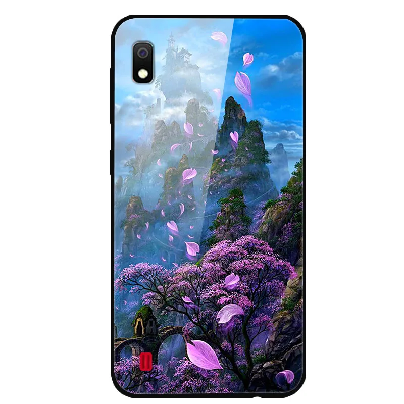 Чехол из закаленного стекла для samsung A10S A10, мягкий чехол-бампер с 3D принтом, чехол для samsung Galaxy A10S A 10, чехол для телефона - Цвет: 26