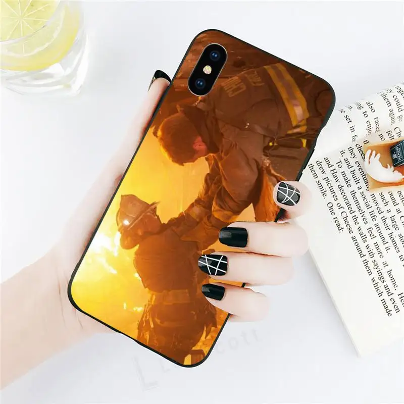 

Firefighter Heroes Super hero coque funda cover Phone Case for iPhone 11 12 pro XS MAX 8 7 6 6S Plus X 5S SE 2020 XR