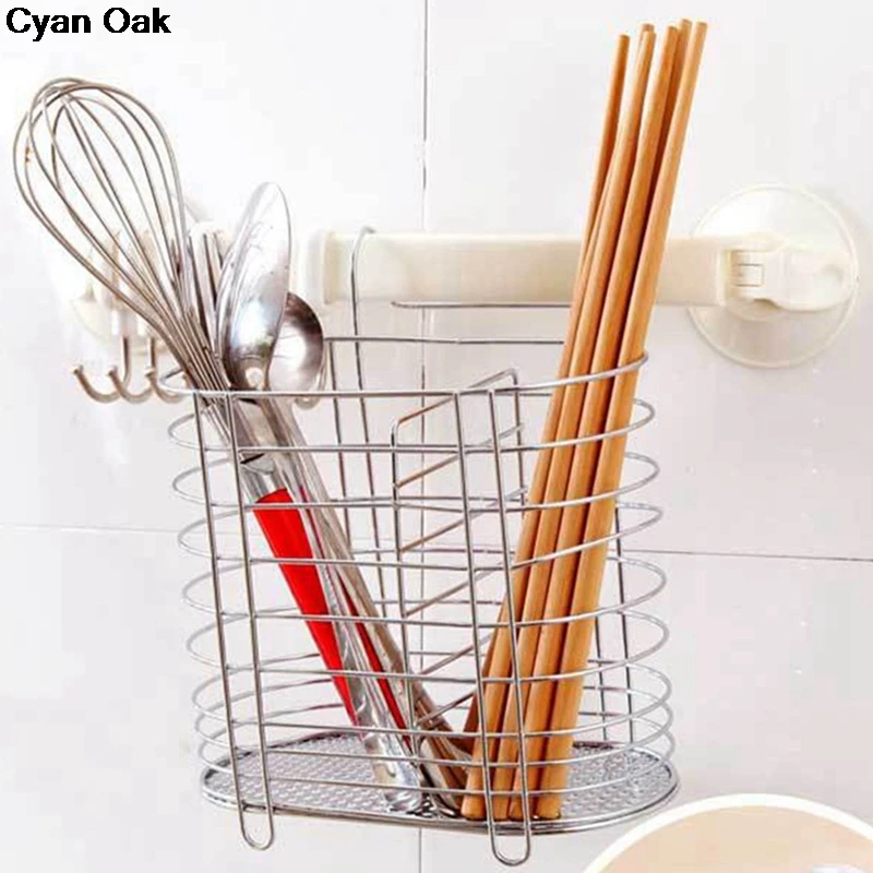 

2021 Hot Sale Dish Rack Drainer Dry Organizer Cutlery Holder Utensil Kitchen Stainless Steel Cutlery Sink Storage Tool Holder