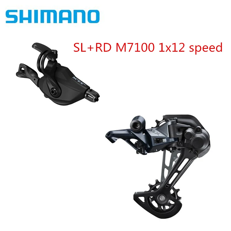 SHIMANO SLX SL-M7100+ RD-M7100 12s Группа Комплект MTB горный велосипед Группа 1x12 Скорость M7100 задний переключатель m7100 рычаг переключения передач