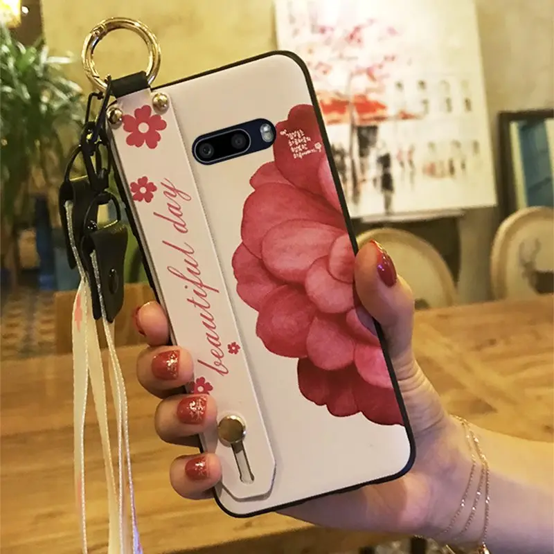 Грязеотталкивающий противоударный чехол для телефона LG G8X ThinQ силиконовый