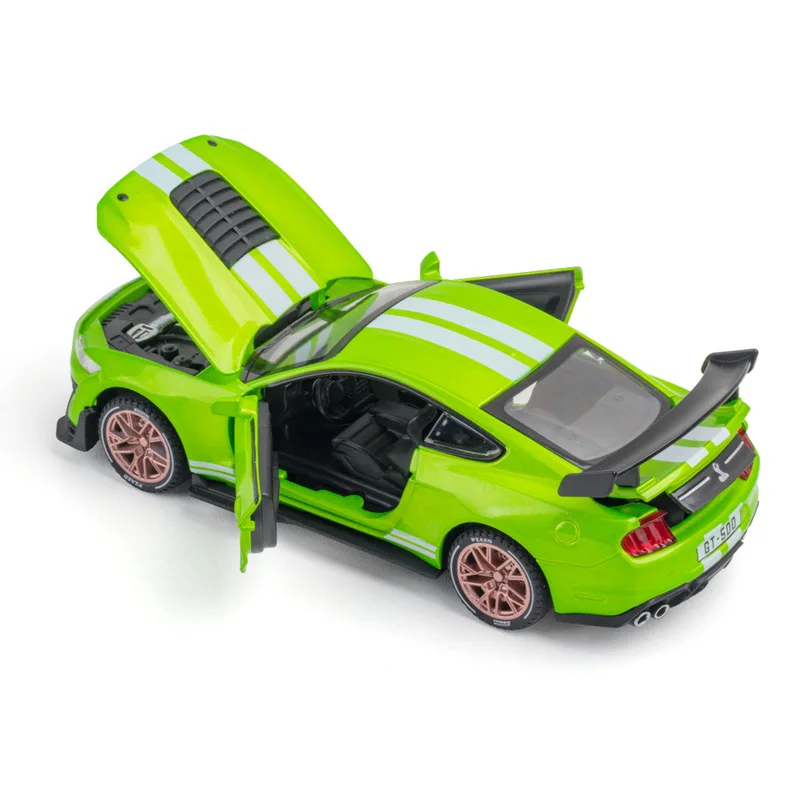 Модель автомобиля Ford Mustang Shelby GT500/GT350 в масштабе 1:32 суперкар модель машины из
